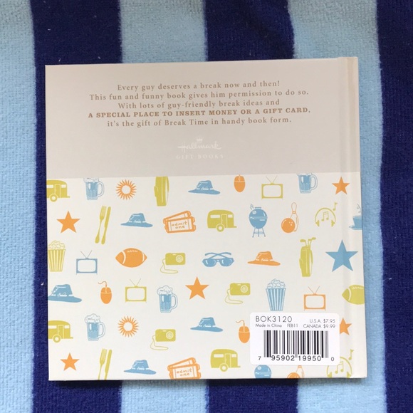 New! Hallmark Gift Book The Gift of A Break, Man! - Picture 2 of 5